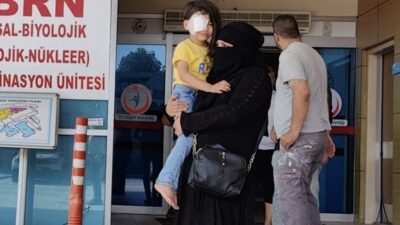 Bursa’da korkunç olay! Koşarken gözüne bıçak saplandı