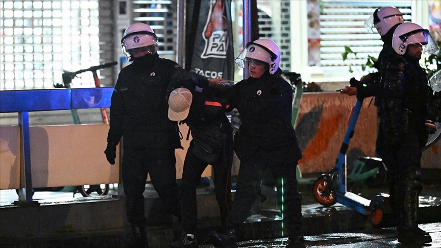 Fransa’daki olayların sıçradığı Belçika’da 80 gözaltına daha