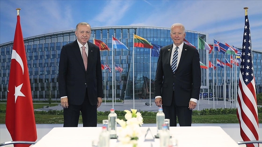 Cumhurbaşkanı Erdoğan ile Biden telefonda görüştü