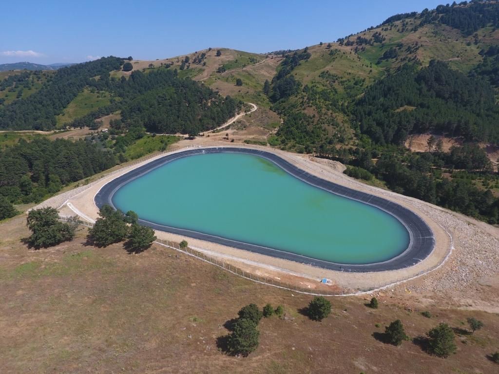 Bursa’da toprak suyla buluşuyor, çiftçinin yüzü gülüyor