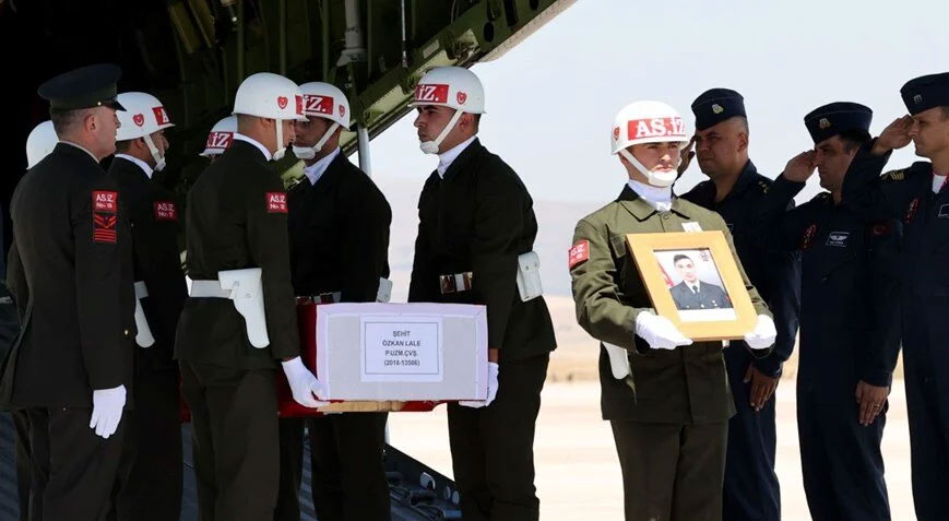 7 şehirde şehitlere veda