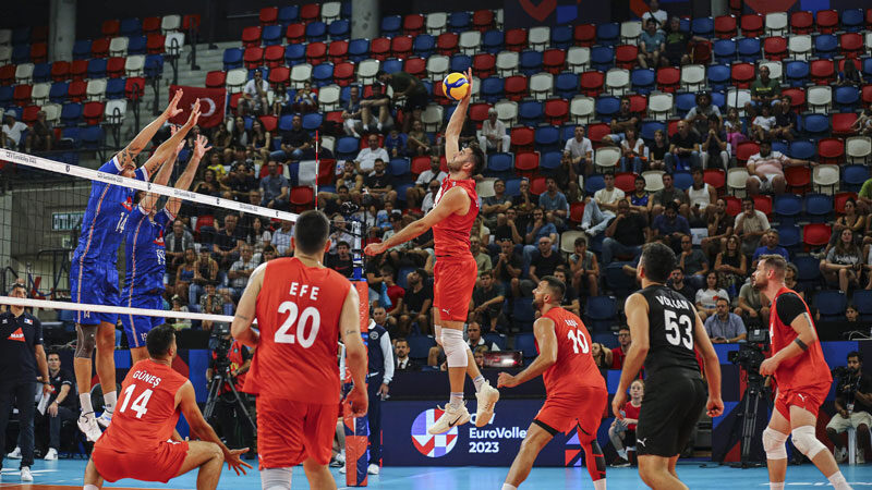 A Milli Erkek Voleybol Takımı, CEV Avrupa Şampiyonası D Grubu'ndaki