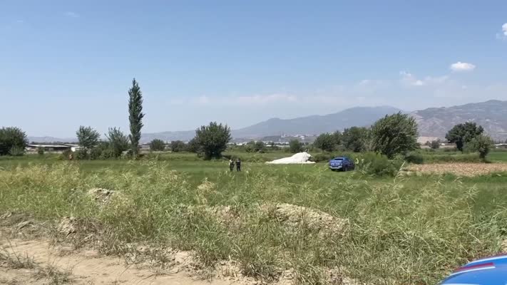 Aydın’da eğitim uçağı düştü