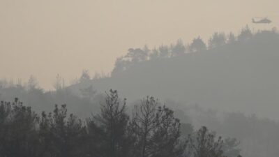 Çanakkale’deki yangın 3. gününde! Müdahale sürüyor