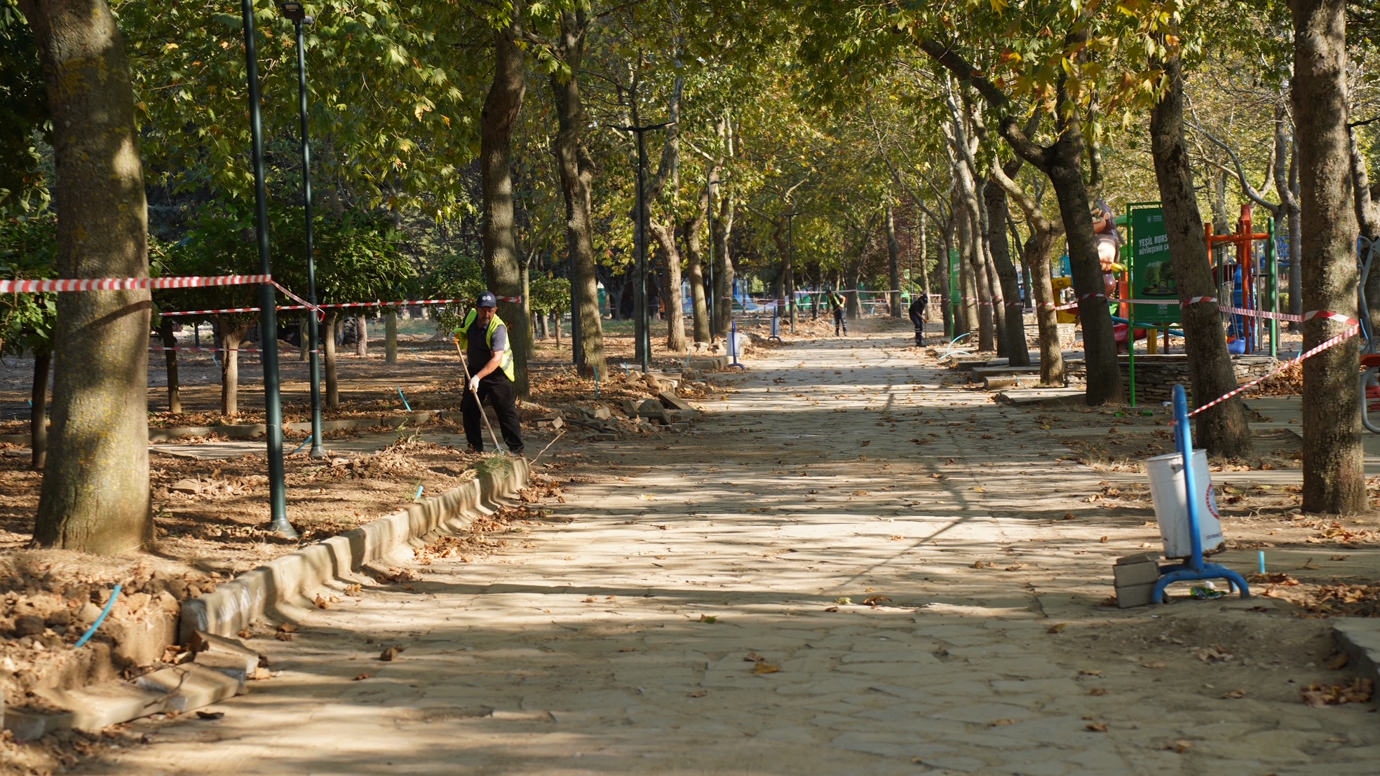 Bursa’da o park sil baştan yenileniyor
