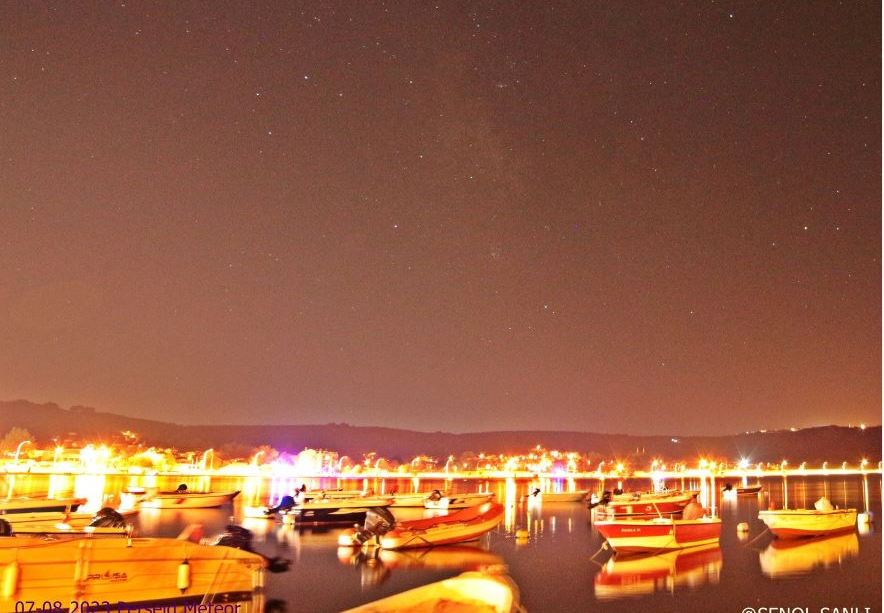 Bursa sahilinden eşsiz Samanyolu!