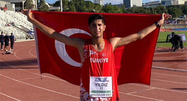 Hayrettin Yıldız Avrupa ikincisi Hayrettin Yıldız Avrupa ikincisi