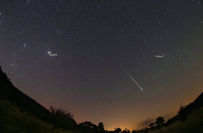 Bursa’da meteor yağmuru!