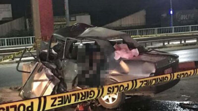 Katliam gibi kaza: 4 ölü, 1 ağır yaralı