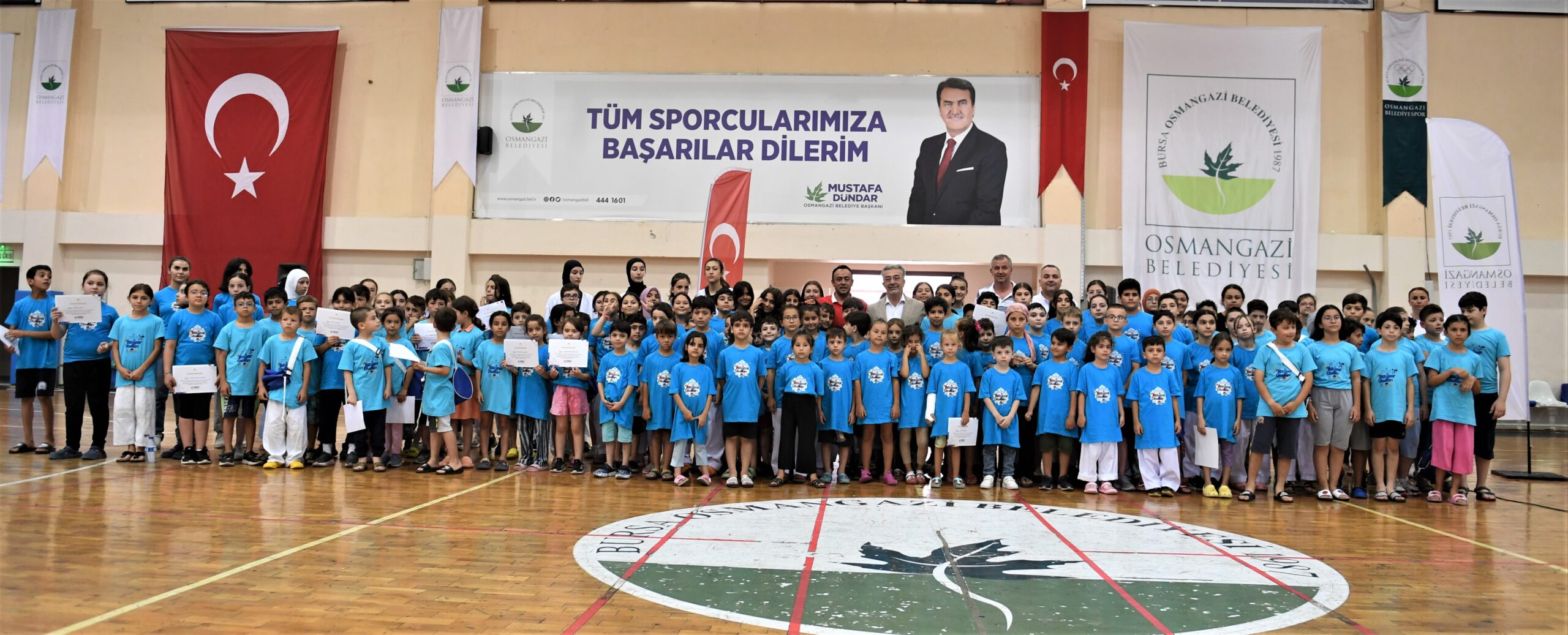 Geleceğin şampiyonları Osmangazi’de yetişiyor