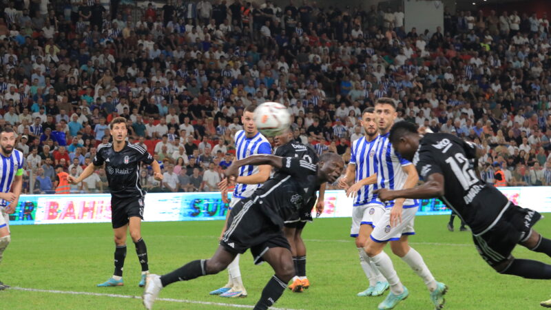 Beşiktaş, UEFA Avrupa Konferans Ligi 2. ön eleme turunda sahasında