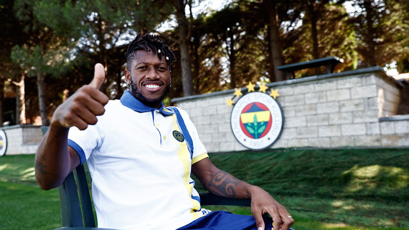 Fenerbahçe'nin, İngiltere'nin Manchester United takımından transfer ettiği Brezilyalı futbolcu Fred,