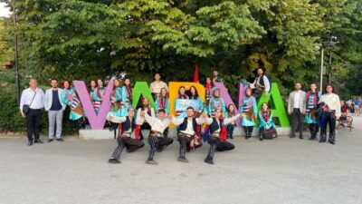 İnegöl Halk Dansları Topluluğu festival turnesinde