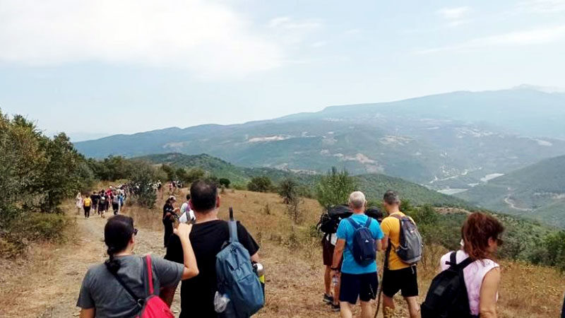 Bursa’da doğanın tadını çıkardılar Nilüfer Belediyesi’nin düzenlediği yürüyüşe katılan doğaseverler, Mysia Yolları’nda keyifli bir