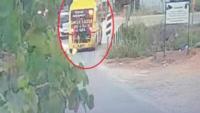 Bursa’da 2 kişinin öldüğü kaza kamerada