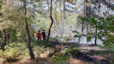 Bursa’da yürekleri ağza getiren yangın