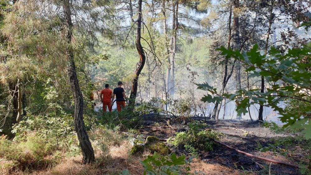 Bursa’da yürekleri ağza getiren yangın