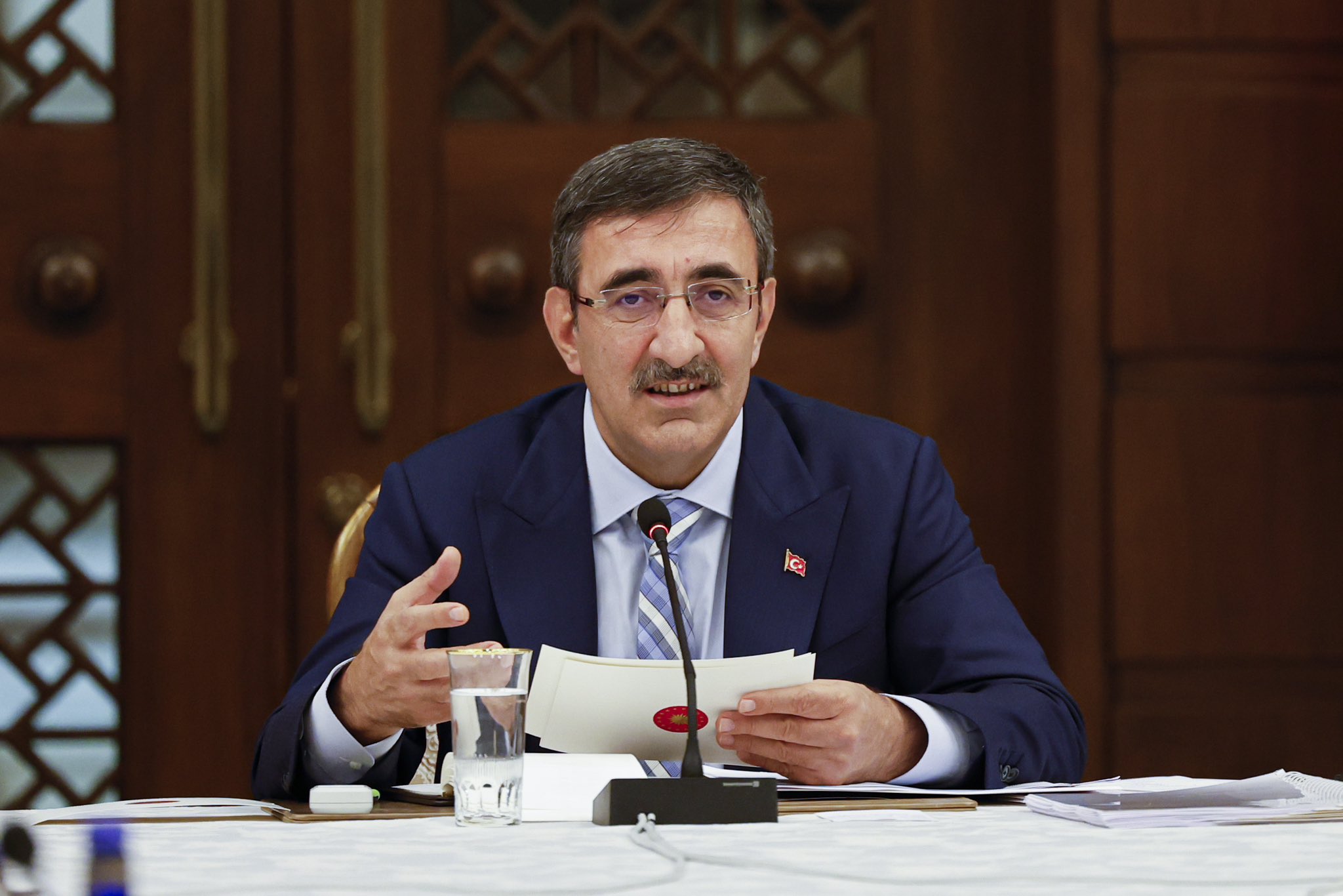 Cumhurbaşkanı Yardımcısı Yılmaz: Kamuda tasarrufu artıracak tedbirler üzerinde çalışıyoruz