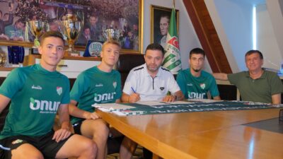 Bursaspor’da 3 transfer birden!