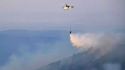 Yunanistan Avrupa Birliği tarihinin en büyük yangın felaketini yaşıyor