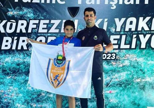 İnegöllü sporcu körfez’de dereceye kulaç attı