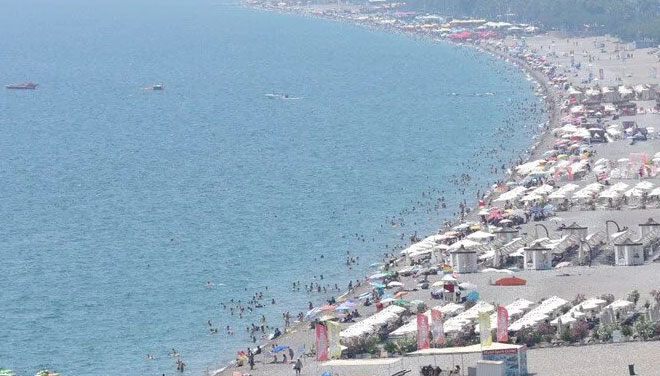 Antalya’da nem yüzde 87’ye ulaştı, Beydağları görünmez oldu