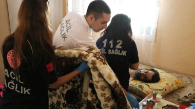 Çöp evden dram çıktı