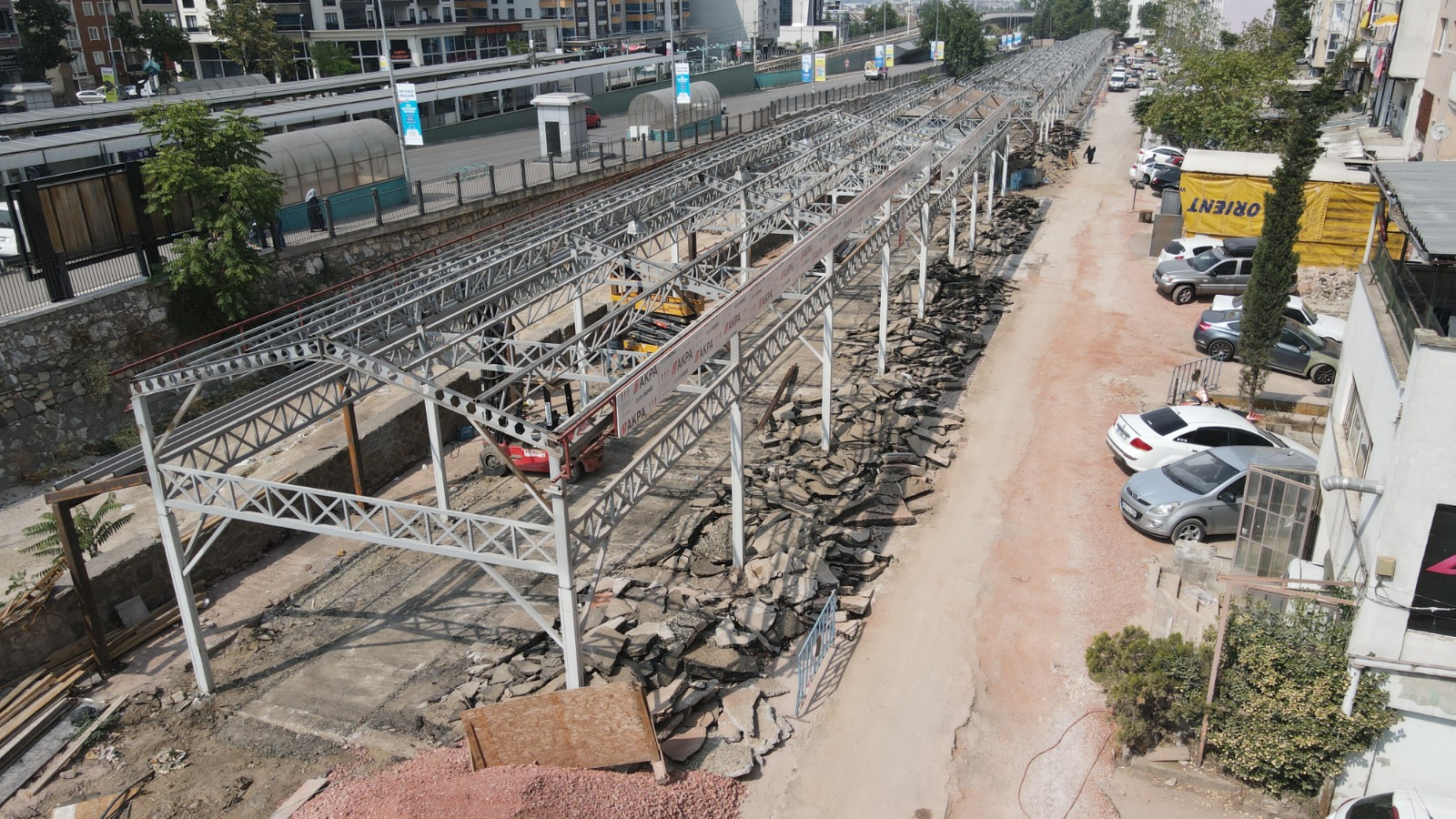 Bursa’ya değer katacak proje! Başkan çalışmaları yerinde inceledi