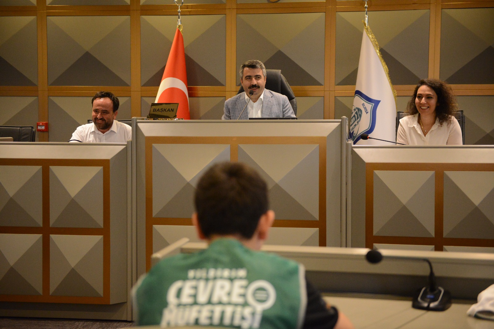 Minik müfettişler görev başında!