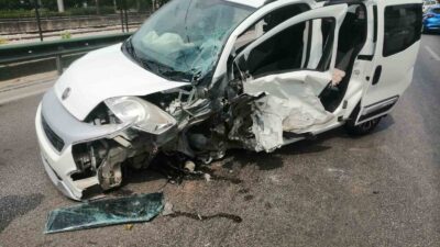 Bursa’da feci kaza! Metrelerce savruldu