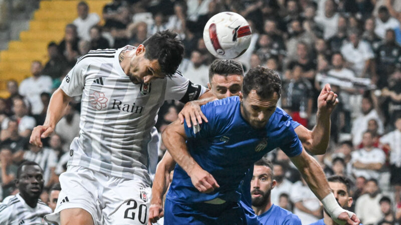 Beşiktaş, UEFA Avrupa Konferans Ligi 2. eleme turunda 3-1'in rövanşında