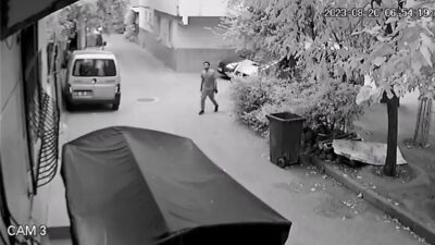 Bursa’da hırsızlık anları kamerada