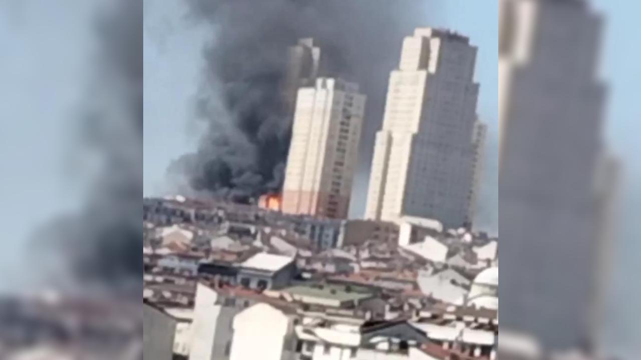 Kültür merkezinde yangın