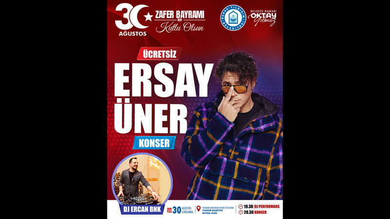 Yıldırım’da 30 Ağustos Zafer Bayramı’na özel konser