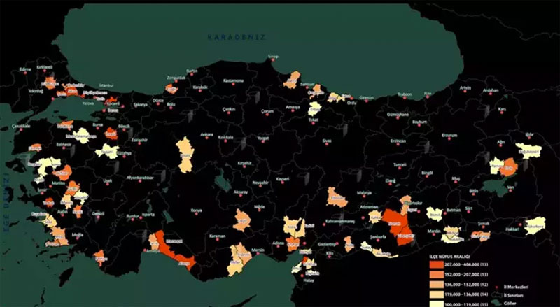 Hangi ilçeler il olacak? İşte potansiyeli yüksek 67 ilçe