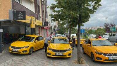 Taksicilerin taksimetre güncelleme mesaisi