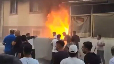 Yangın dehşeti: 4’ü çocuk 8 kişi dumandan etkilendi