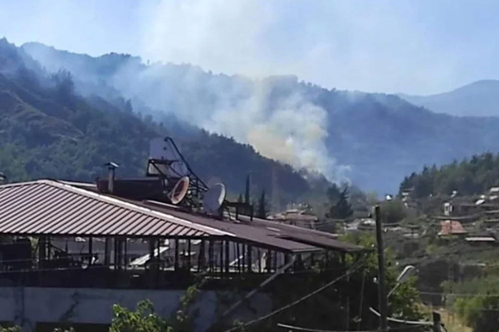 Hatay’da orman yangını