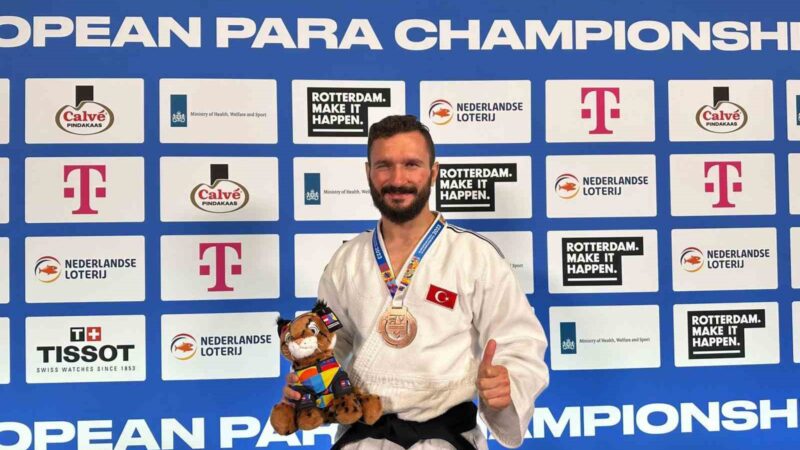 Nilüfer’in Milli sporcusu Çimciler Avrupa üçüncüsü oldu Nilüfer Belediyesi Görme Engelliler Spor Kulübü’nün başarılı sporcusu Yasin Çimciler,