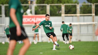 Bursaspor taktik çalıştı