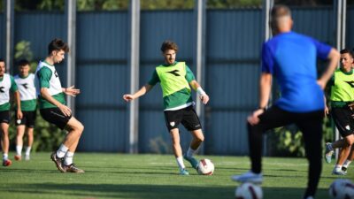 Bursaspor’da Yeni Mersin İY maçı hazırlıkları başladı