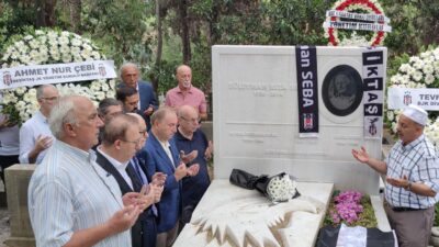 Beşiktaş’ın efsane ismi Süleyman Seba kabri başında anıldı