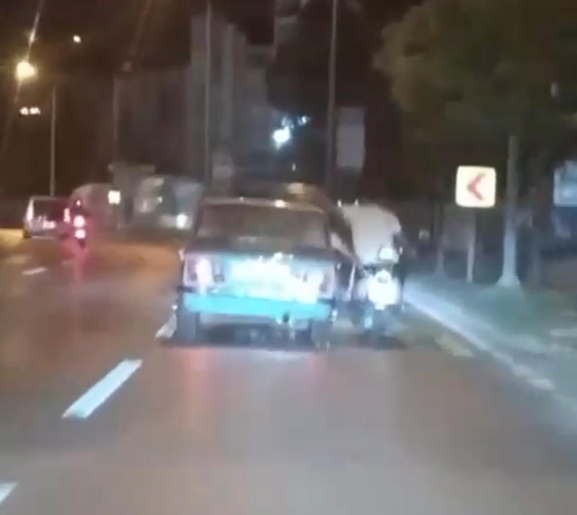 Bursa’da tehlikeli yolculuk