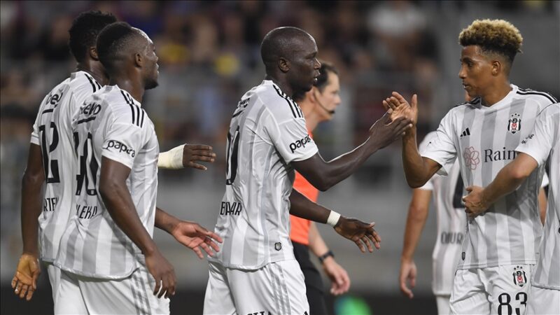 Beşiktaş, UEFA Avrupa Konferans Ligi play-off turu ilk maçında Ukrayna'nın