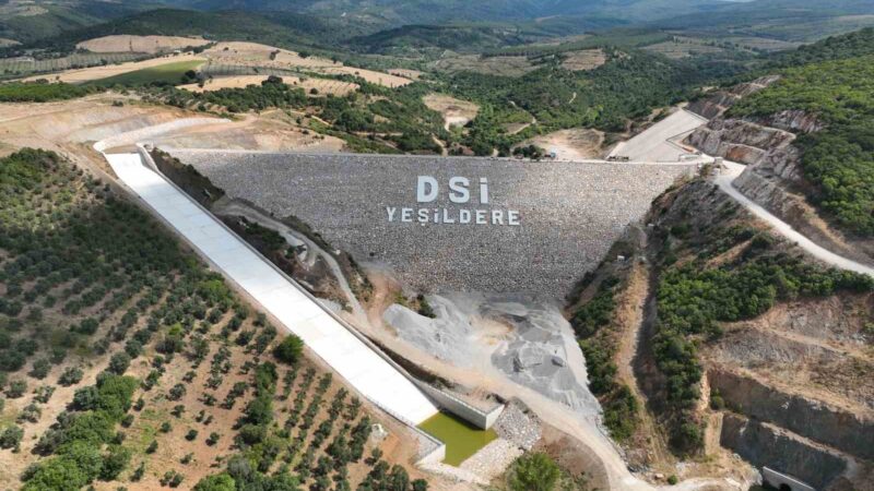 Bursa’nın yeni barajında sona doğru! Tarım ve Orman Bakanlığı; tarımda modern sulamayı yaygınlaştırmak, musluklara sağlıklı