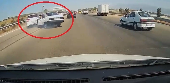 Bursa’da zincirleme kaza! O anlar kamerada