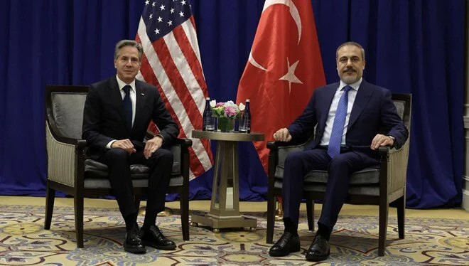 Bakan Fidan, ABD’li mevkidaşı Blinken ile görüştü