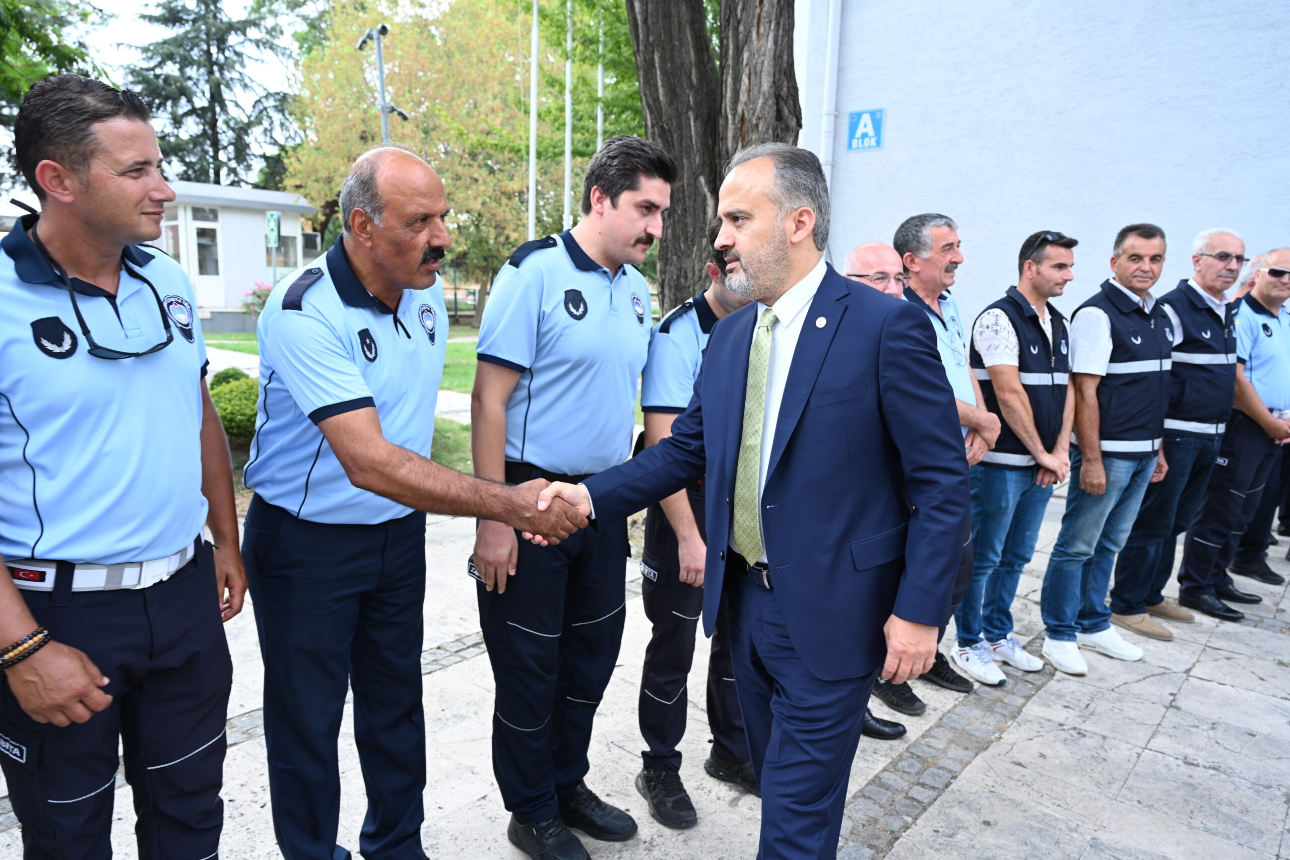 Aktaş’tan Zabıta’ya moral ziyareti