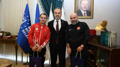 Başkan Aktaş, özel şampiyonları ağırladı