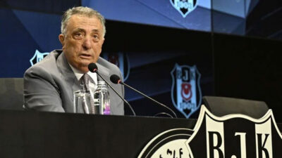 Beşiktaş Başkanı Ahmet Nur Çebi’den istifa tezahüratına cevap